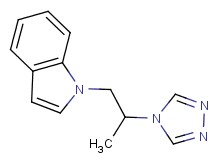 1-[2-(4H-1,2,4-triazol-4-yl)propyl]-1H-indole