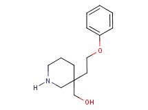 [3-(2-phenoxyethyl)piperidin-3-yl]methanol