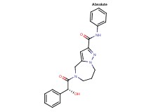 5-[(2R)-2-hydroxy-2-phenylacetyl]-N-phenyl-5,6,7,8-tetrahydro-4H-pyrazolo[1,5-a][1,4]diazepine-2-carboxamide