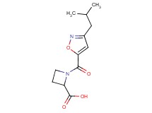 1-[(3-isobutyl-5-isoxazolyl)carbonyl]-2-azetidinecarboxylic acid