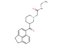2-[3-(1,2-dihydroacenaphthylen-5-ylcarbonyl)piperidin-1-yl]-N-ethylacetamide