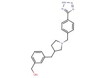 [3-({1-[4-(2H-tetrazol-5-yl)benzyl]pyrrolidin-3-yl}methyl)phenyl]methanol