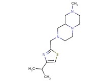 2-[(4-isopropyl-1,3-thiazol-2-yl)methyl]-8-methyloctahydro-2H-pyrazino[1,2-a]pyrazine