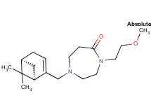 1-{[(1R,5S)-6,6-dimethylbicyclo[3.1.1]hept-2-en-2-yl]methyl}-4-(2-methoxyethyl)-1,4-diazepan-5-one