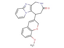 5-(8-methoxy-2H-chromen-3-yl)-1,2,4,5-tetrahydro-3H-pyrido[1',2':1,2]imidazo[4,5-c]azepin-3-one