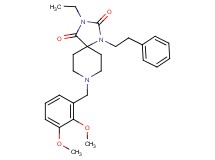8-(2,3-dimethoxybenzyl)-3-ethyl-1-(2-phenylethyl)-1,3,8-triazaspiro[4.5]decane-2,4-dione
