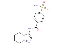 4-(aminosulfonyl)-N-(5,6,7,8-tetrahydroimidazo[1,2-a]pyridin-3-yl)benzamide