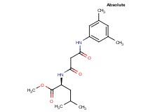 methyl (2S)-2-({3-[(3,5-dimethylphenyl)amino]-3-oxopropanoyl}amino)-4-methylpentanoate