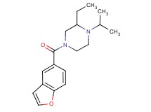 4-(1-benzofuran-5-ylcarbonyl)-2-ethyl-1-isopropylpiperazine