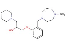 1-{2-[(4-methyl-1,4-diazepan-1-yl)methyl]phenoxy}-3-piperidin-1-ylpropan-2-ol