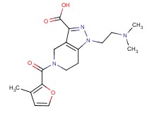 1-[2-(dimethylamino)ethyl]-5-(3-methyl-2-furoyl)-4,5,6,7-tetrahydro-1H-pyrazolo[4,3-c]pyridine-3-carboxylic acid
