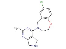7-chloro-4-(2-methyl-6,7-dihydro-5H-pyrrolo[3,4-d]pyrimidin-4-yl)-2,3,4,5-tetrahydro-1,4-benzoxazepine
