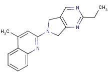 2-(2-ethyl-5,7-dihydro-6H-pyrrolo[3,4-d]pyrimidin-6-yl)-4-methylquinoline