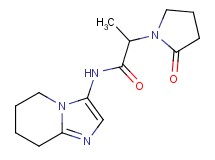 2-(2-oxopyrrolidin-1-yl)-N-(5,6,7,8-tetrahydroimidazo[1,2-a]pyridin-3-yl)propanamide