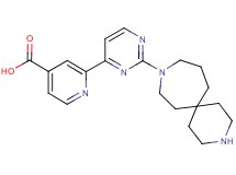 2-[2-(3,9-diazaspiro[5.6]dodec-9-yl)-4-pyrimidinyl]isonicotinic acid dihydrochloride
