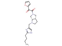 2-[(3aS,6aS)-1-[(2-butyl-1H-imidazol-4-yl)methyl]hexahydropyrrolo[3,4-b]pyrrol-5(1H)-yl]-1-(2-furyl)-2-oxoethanone