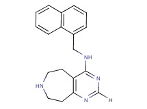 N-(1-naphthylmethyl)-6,7,8,9-tetrahydro-5H-pyrimido[4,5-d]azepin-4-amine