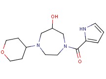1-(1H-pyrrol-2-ylcarbonyl)-4-(tetrahydro-2H-pyran-4-yl)-1,4-diazepan-6-ol