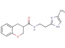 N-[2-(4-methyl-1H-imidazol-2-yl)ethyl]chromane-3-carboxamide