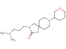 3-[3-(dimethylamino)propyl]-8-(tetrahydro-2H-pyran-3-yl)-1-oxa-3,8-diazaspiro[4.5]decan-2-one