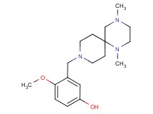 3-[(1,4-dimethyl-1,4,9-triazaspiro[5.5]undec-9-yl)methyl]-4-methoxyphenol