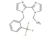 1-ethyl-1'-[2-(trifluoromethyl)benzyl]-1H,1'H-2,2'-biimidazole