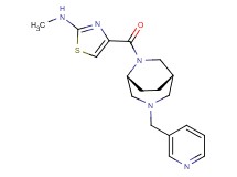 N-methyl-4-{[(1S*,5R*)-3-(pyridin-3-ylmethyl)-3,6-diazabicyclo[3.2.2]non-6-yl]carbonyl}-1,3-thiazol-2-amine