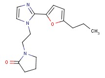 1-{2-[2-(5-propyl-2-furyl)-1H-imidazol-1-yl]ethyl}pyrrolidin-2-one