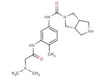 rel-(3aR,6aS)-N-{3-[(N,N-dimethylglycyl)amino]-4-methylphenyl}hexahydropyrrolo[3,4-c]pyrrole-2(1H)-carboxamide dihydrochloride