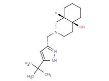 (4aS*,8aS*)-2-[(5-tert-butyl-1H-pyrazol-3-yl)methyl]octahydroisoquinolin-4a(2H)-ol