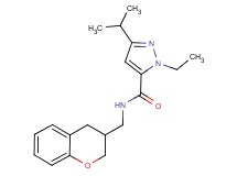N-(3,4-dihydro-2H-chromen-3-ylmethyl)-1-ethyl-3-isopropyl-1H-pyrazole-5-carboxamide