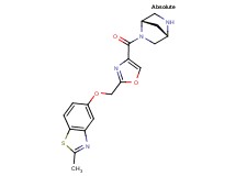 5-({4-[(1S,4S)-2,5-diazabicyclo[2.2.1]hept-2-ylcarbonyl]-1,3-oxazol-2-yl}methoxy)-2-methyl-1,3-benzothiazole