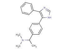 N,N-dimethyl-1-[4-(4-phenyl-1H-imidazol-5-yl)phenyl]ethanamine
