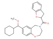 7-[cyclohexyl(methoxy)methyl]-4-(2,3-dihydro-1-benzofuran-2-ylcarbonyl)-2,3,4,5-tetrahydro-1,4-benzoxazepine