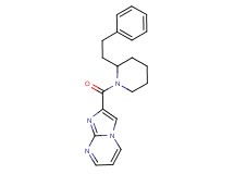 2-{[2-(2-phenylethyl)-1-piperidinyl]carbonyl}imidazo[1,2-a]pyrimidine