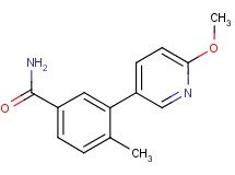 3-(6-methoxypyridin-3-yl)-4-methylbenzamide