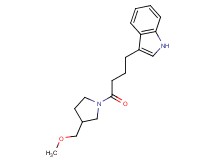 3-{4-[3-(methoxymethyl)-1-pyrrolidinyl]-4-oxobutyl}-1H-indole