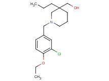 [1-(3-chloro-4-ethoxybenzyl)-3-propylpiperidin-3-yl]methanol