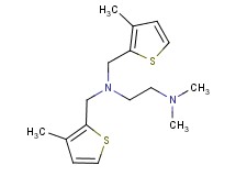 N,N-dimethyl-N',N'-bis[(3-methyl-2-thienyl)methyl]ethane-1,2-diamine