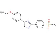 4-(4-ethoxyphenyl)-2-[4-(methylsulfonyl)phenyl]-1H-imidazole