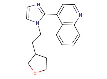 4-{1-[2-(tetrahydrofuran-3-yl)ethyl]-1H-imidazol-2-yl}quinoline