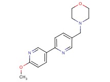 6'-methoxy-5-(morpholin-4-ylmethyl)-2,3'-bipyridine