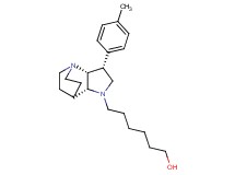 6-[(3R*,3aR*,7aR*)-3-(4-methylphenyl)hexahydro-4,7-ethanopyrrolo[3,2-b]pyridin-1(2H)-yl]hexan-1-ol