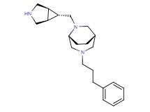 rel-(1S,5R)-6-[rel-(1R,5S,6r)-3-azabicyclo[3.1.0]hex-6-ylmethyl]-3-(3-phenylpropyl)-3,6-diazabicyclo[3.2.2]nonane dihydrochloride