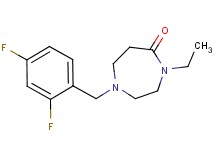 1-(2,4-difluorobenzyl)-4-ethyl-1,4-diazepan-5-one