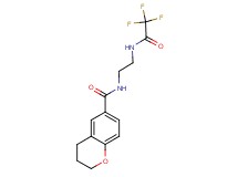 N-{2-[(2,2,2-trifluoroacetyl)amino]ethyl}chromane-6-carboxamide