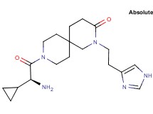 9-[(2S)-2-amino-2-cyclopropylacetyl]-2-[2-(1H-imidazol-4-yl)ethyl]-2,9-diazaspiro[5.5]undecan-3-one dihydrochloride