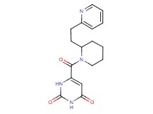 6-{[2-(2-pyridin-2-ylethyl)piperidin-1-yl]carbonyl}pyrimidine-2,4(1H,3H)-dione
