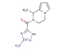 5-[(1-methyl-3,4-dihydropyrrolo[1,2-a]pyrazin-2(1H)-yl)carbonyl]-1H-1,2,4-triazol-3-amine