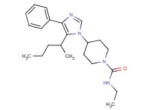 N-ethyl-4-[5-(1-methylbutyl)-4-phenyl-1H-imidazol-1-yl]piperidine-1-carboxamide